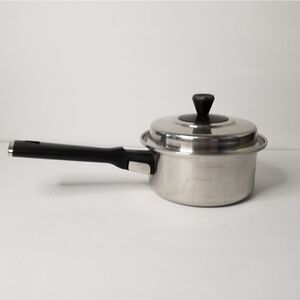 Vintage stainless steel sauce pan